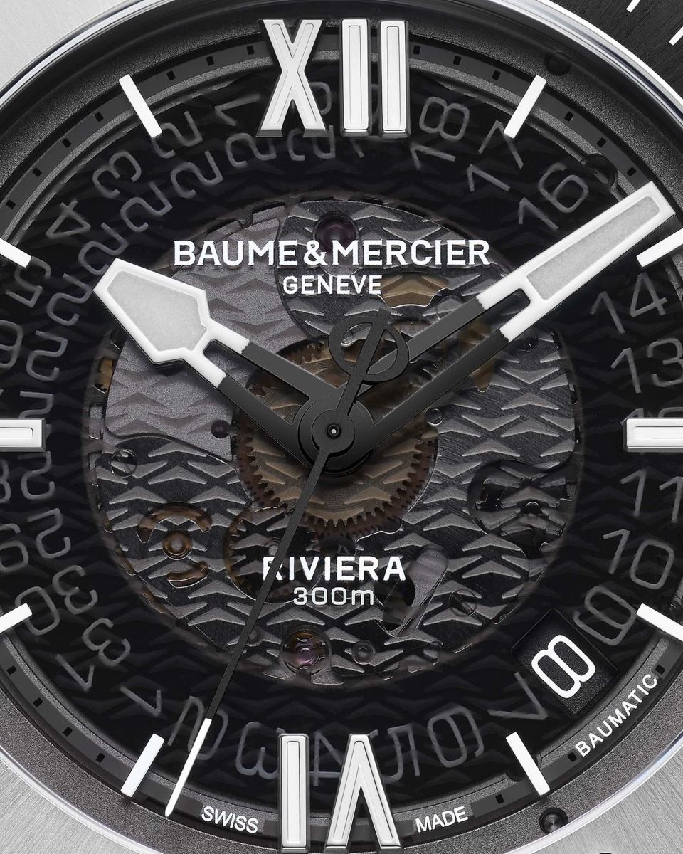 Baume & Mercier kỷ niệm 50 năm thành lập Riviera với Riviera 39mm và Riviera Azur 300m